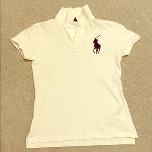 Polo Ralph Lauren skinny fit polo.